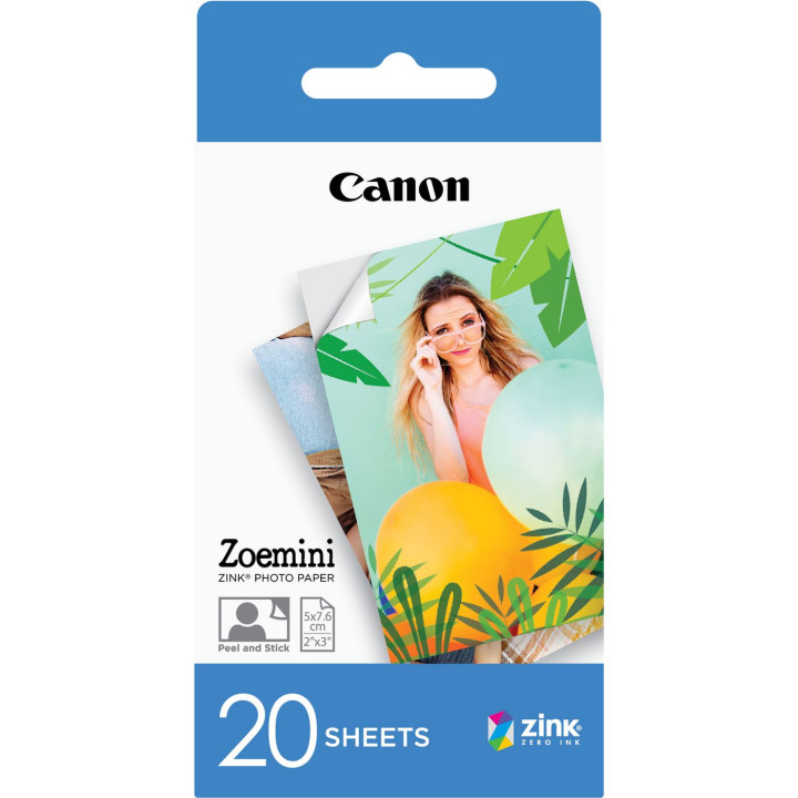 Canon ZINK PAPER ZP-2030 20 SHEETS