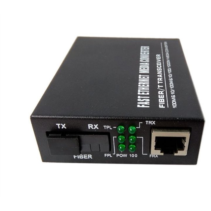 Converter fiber to RJ-45,