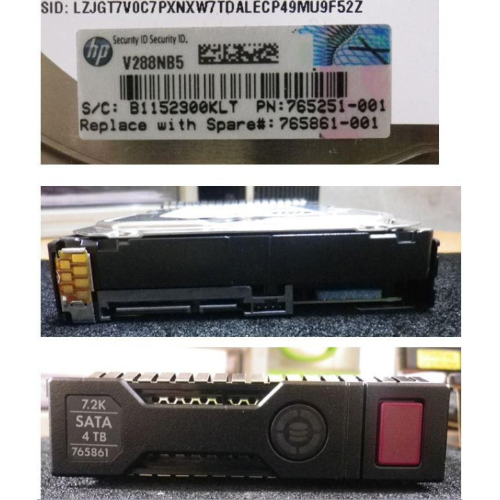 Hewlett Packard Enterprise DRV 4TB 6G 7.2K 3.5 SATA