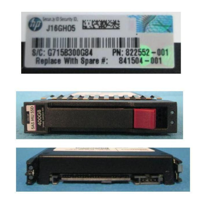 Hewlett Packard Enterprise DR SSD 400GB 12G 2.5 SAS MSA