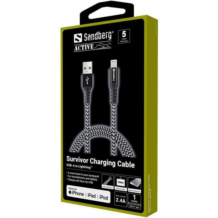 Survivor Lightning Cable 1M