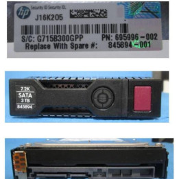 Hewlett Packard Enterprise DRV HD 3TB 6G 7.2K 3.5 SATA