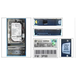 Hewlett Packard Enterprise DRV HD 8TB 7.2K LFF SAS FE