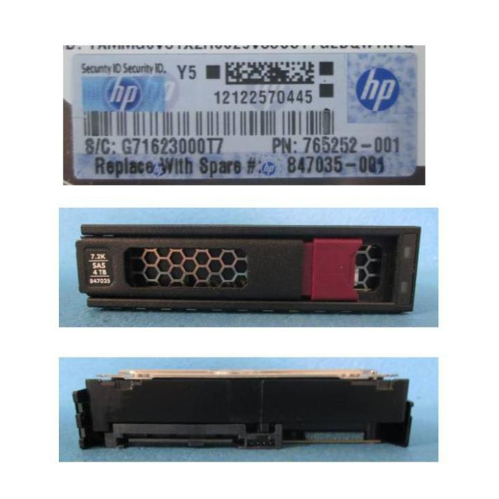 Hewlett Packard Enterprise DRV HDD 4TB 12G 7.2K 3.5 SAS
