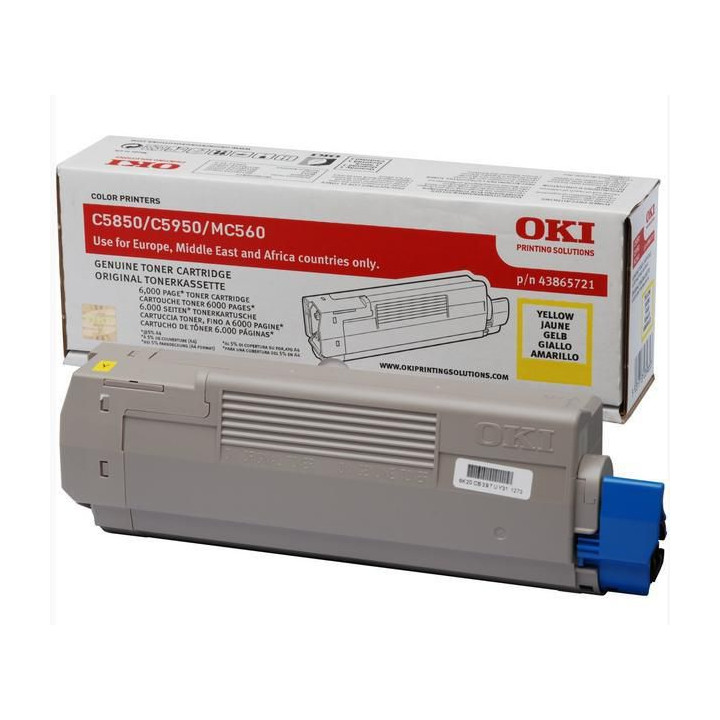 OKI Toner Yellow