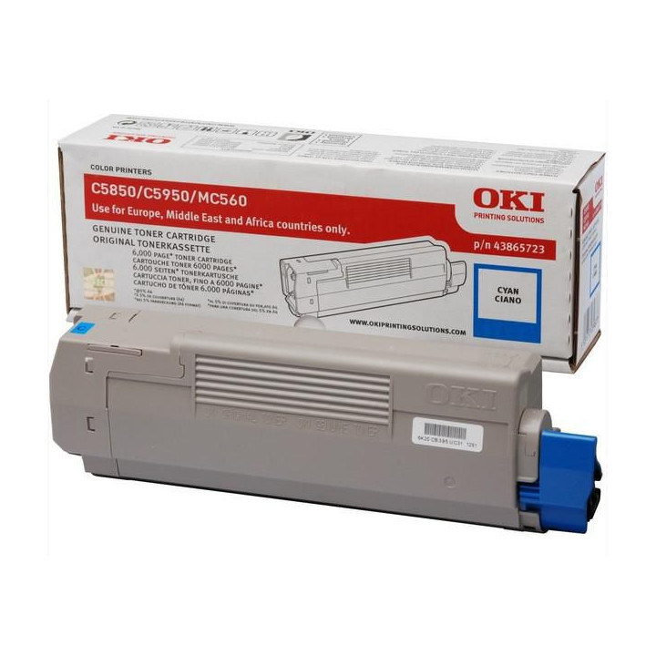 OKI Toner Cyan