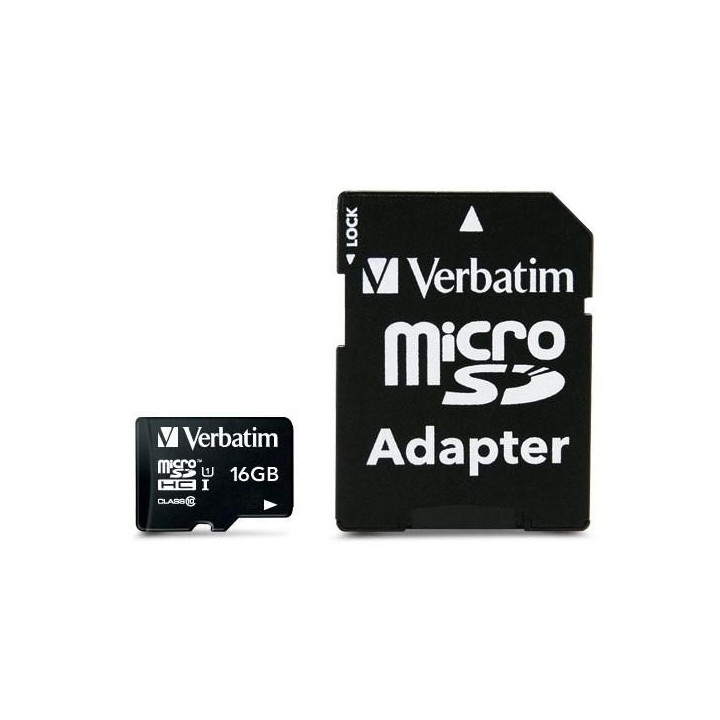 Verbatim 16 GB SD Micro (SDHC) Class 10