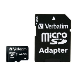 Verbatim 64 GB SD Micro (SDXC) Class 10