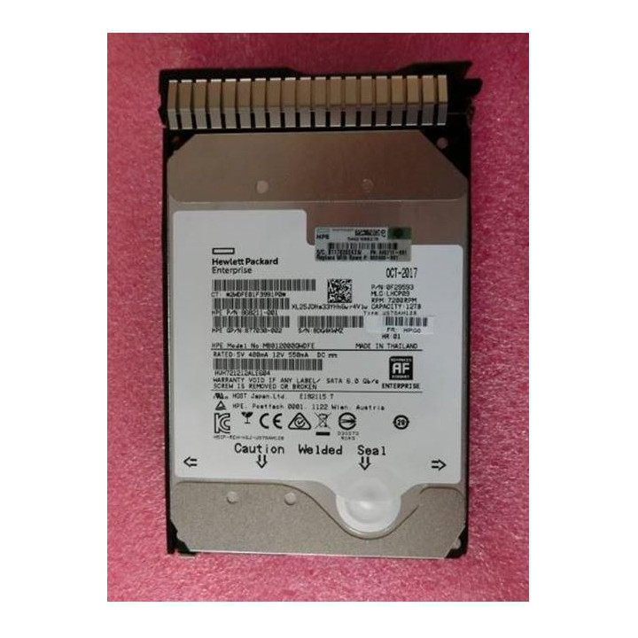 Hewlett Packard Enterprise DRV HDD 12TB 7.2K LFF SATA